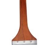 Nour 1333-63N Paint Brush, 2-1/2 in W, Thin Angular Brush, Polyester SRT Bristle, Rat Tail Handle