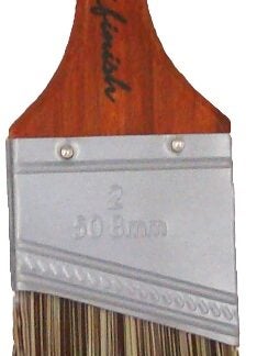 Nour 1333-50MN Paint Brush, 2 in W, Short Angle Brush, Polyester SRT Bristle, Micro Handle