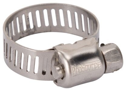 ProSource HCMSS08 Interlocked Hose Clamp, Stainless Steel, Stainless Steel Sells in Quantity of 10