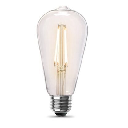 BULB LED ST19 SW CLEAR 27K 60W