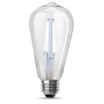 BULB LED ST19 DL CLEAR 5K 60W