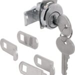 Defender Security S 4533 Mailbox Lock, Tumbler Lock, Steel, Nickel