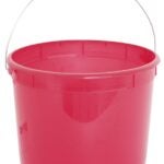 ENCORE Plastics 05160 Paint Pail, 5 qt Capacity, Plastic, Red Sells in Quantity of 24