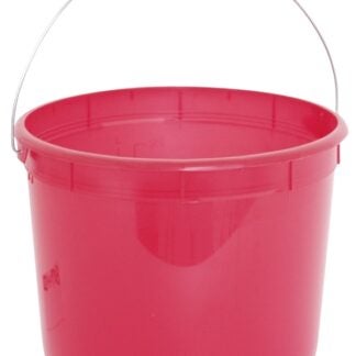 ENCORE Plastics 05160 Paint Pail, 5 qt Capacity, Plastic, Red Sells in Quantity of 24