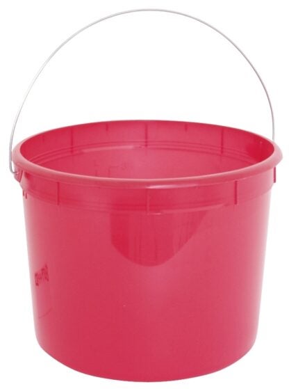 ENCORE Plastics 05160 Paint Pail, 5 qt Capacity, Plastic, Red Sells in Quantity of 24