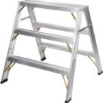 Louisville LP-7031 Sawhorse, 200 lb, 3 ft H, Aluminum