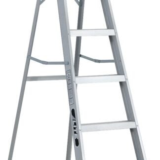 Louisville LP-50697 Step Ladder, 225 lb, Type 3 Duty Rating, Aluminum