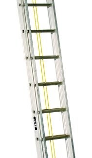 Louisville LP-5028 Extension Ladder, 250 lb, Aluminum