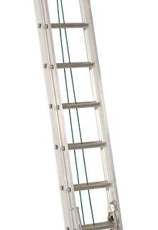 Louisville LP-2024 Extension Ladder, 225 lb, Aluminum