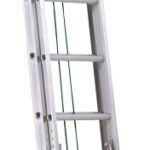 Louisville LP-2020 Extension Ladder, 225 lb, Aluminum