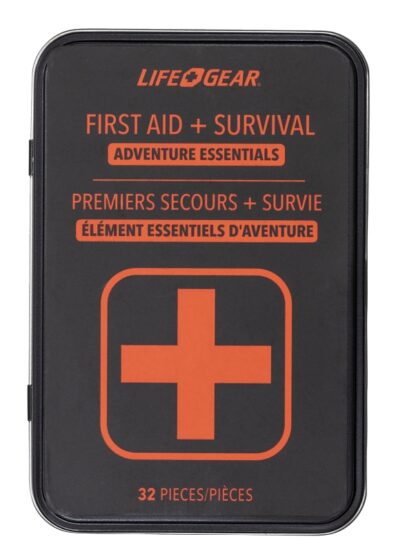 LifeGear 41-3803 First Aid Plus Survival Adventure Essentials Kit