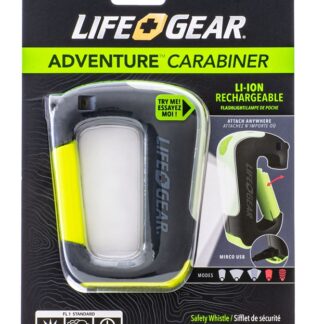 LifeGear 41-3932 Flashlight, Battery, 250 Lumens