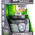 Dorcy Adventure Max Series 41-3120 Lantern, D-Cell Battery, Black/Gray