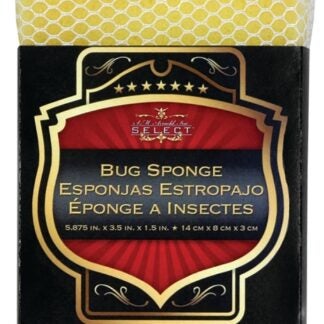 SM Arnold 25-406 Bug Sponge, 5-7/8 in L, 3-1/2 in W, 1-1/2 in Thick, Nylon