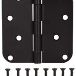 ProSource 20348ORX Door Hinge, Steel, Oil-Rubbed Bronze, Loose Pin, 180 deg Range of Motion, Screw Mounting