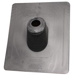 Duraflo 551142BL Roof Flashing, 15 in OAL, 13 in OAW, Thermoplastic