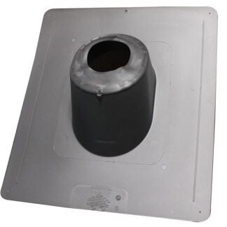 Duraflo 551104BL Roof Flashing, 17.98 in OAL, 16.24 in OAW, Plastic