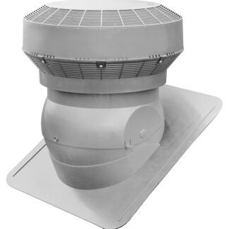 Duraflo 60PRO117G Roof Vent, Polypropylene, Gray