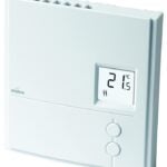 Honeywell TH109PLUS Non-Programmable Thermostat, 240 VAC, 40 to 85 deg F Control, White