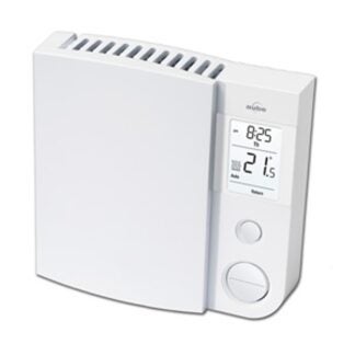 Honeywell TH104PLUS/U Programmable Thermostat with TRIAC Switching, 240 VAC, 1 deg F Differential, Thermistor Sensor