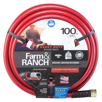 HOSE GRDN IND RED 5/8INX100FT