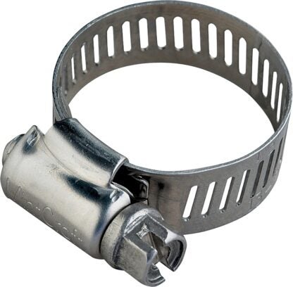 ProSource HCRAN80 Interlocked Hose Clamp, Stainless Steel, Stainless Steel Sells in Quantity of 10