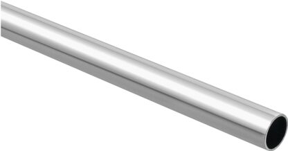 National Hardware BB8604 S822-099 Closet Rod, 1-5/16 in Dia, 8 ft L, Steel, Chrome