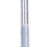 ProSource LR282 Eye Bolt, 8 mm Thread, Machine Thread, 3 in L Thread, 1-1/4 in Dia Eye, 268 lb Working Load, Steel, Zinc Sells in Quantity of 10