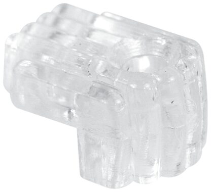 Prime-Line U9003 Mirror Clip, Acrylic, Clear, 6/PK