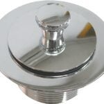 ProSource PMB-030 Bath Drain Assembly, Silver, Chrome, For: Bath Tub