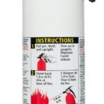 Kidde Home 468030MTL Fire Extinguisher, 2.5 lb Capacity, 1-A:10-B:C, A, B, C Class Sells in Quantity of 6