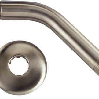 Boston Harbor A558215NP-OBF1 Shower Arm with Flange, 1/2-14 Connection, Threaded, 2.25 in L, Stainless Steel