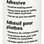 Roberts 7200 Series 7200RB852 Wall Base Adhesive, Tan, 887 mL Tube