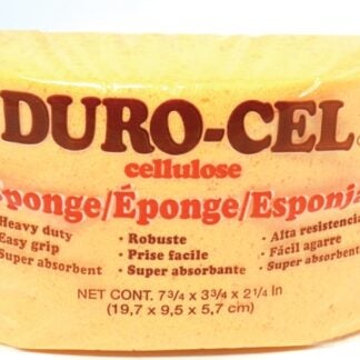 Duro-Cel 03085 Turtleback Sponge, 7-3/4 in L, 3-3/4 in W, 2-1/8 in Thick, Cellulose