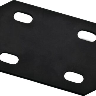 National Hardware N351-462 Mending Plate, 4.7 in L, 3 in W, 5/16 in Gauge, Low Carbon Steel, Powder-Coated