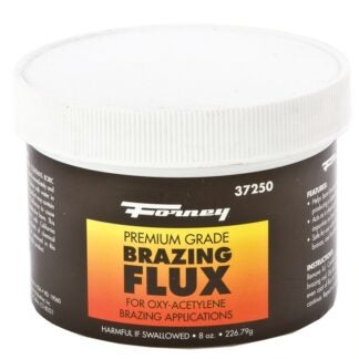 Forney 37250 Brazing Flux, 0.5 lb Re-Sealable Tube, Powder