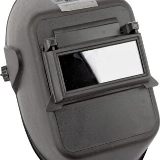 Forney Bandit I Series 55666 Welding Helmet, Ratchet Headgear, Glass, Black, 2 in L Lens, 4-1/4 in W Lens