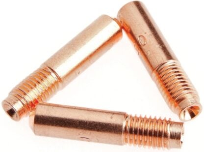 Forney Miller Style Series 60165 MIG Contact Tip, 0.03 in Tip, Copper