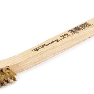 Forney 70490 Scratch Brush, 0.006 in L Trim, Brass Bristle