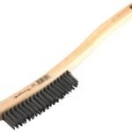 Forney 70504 Scratch Brush, 0.014 in L Trim, Carbon Steel Bristle