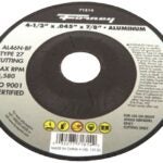 Forney 71814 Cut-Off Wheel, 4-1/2 in Dia, 0.045 in Thick, 7/8 in Arbor, 46 Grit, Medium, Aluminum Oxide Abrasive