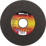 Forney 71854 Cut-Off Wheel, 4-1/2 in Dia, 0.045 in Thick, 7/8 in Arbor, 60 Grit, Medium, Aluminum Oxide Abrasive