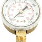 Forney 87728 Regulator Gauge, 0 to 400 psi Pressure, 1/4 in Connection, NPT