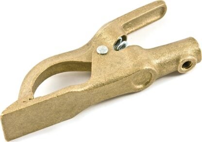 Forney 54400 Ground Clamp, 1-1/2 in Jaw Opening, #2 Wire, Brass, 300 A