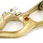 Forney 54405 Ground Clamp, 2 in Jaw Opening, #1 Wire, Brass, 500 A