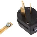 Forney 57601 Electrical Plug, 125/250 V, 30/50 A