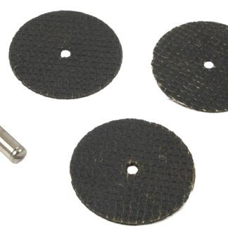 Forney 60214 Cut-Off Wheel Kit, 1-1/2 in Dia, 1/8 in Arbor