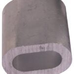 Ben-Mor 72106 Oval Sleeve, Aluminum