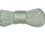 Ben-Mor 60144 Rope, 1/4 in Dia, 50 ft L, Polypropylene, White