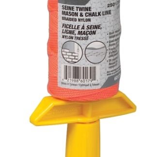 Ben-Mor 60179 Mason and Chalkline Twine, #18 Dia, 250 ft L, Nylon, Orange